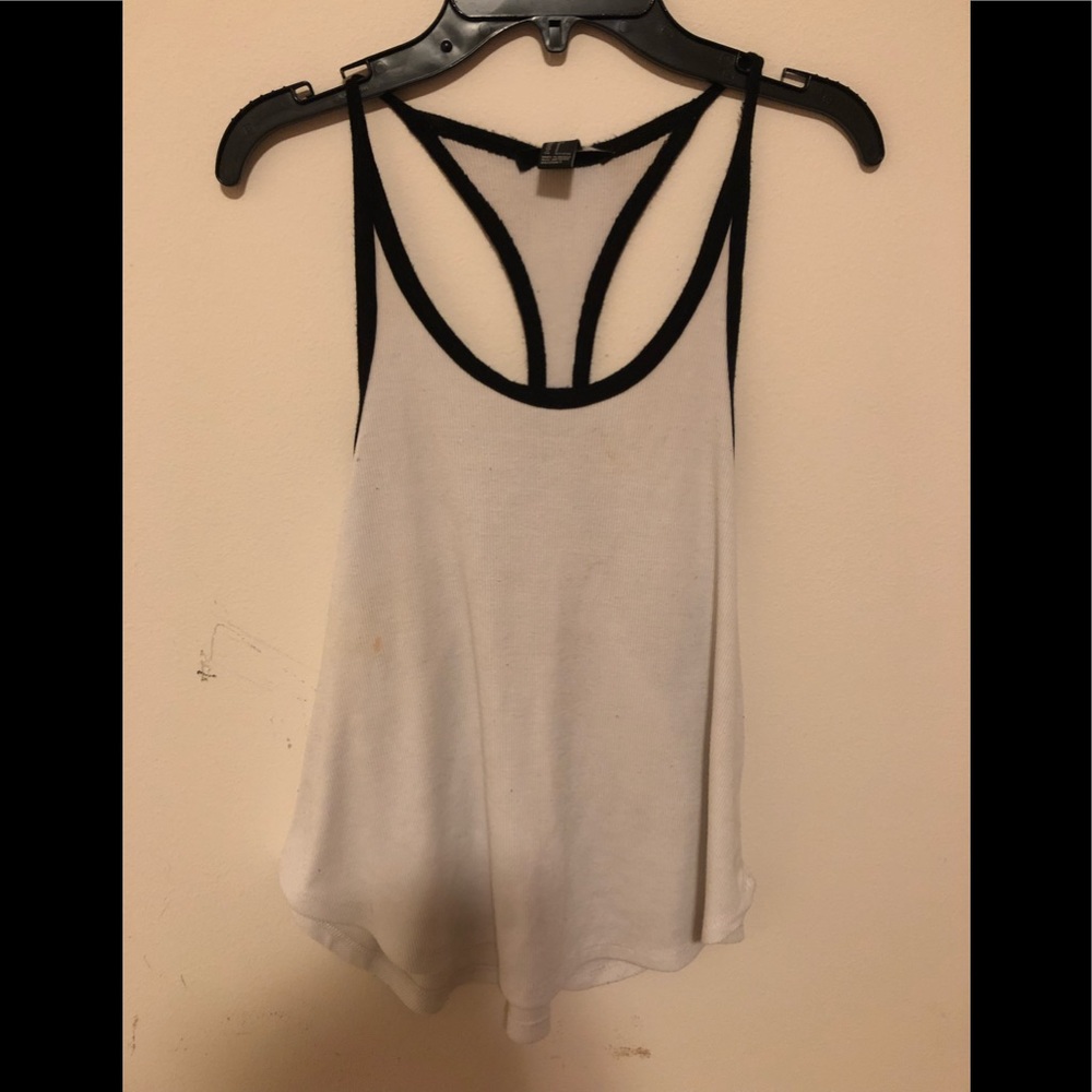 Racer back tank top